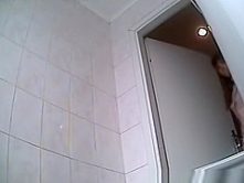 Video compilation of women spied in public toilet