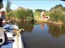 Voyeur sex video shows a couple shagging
