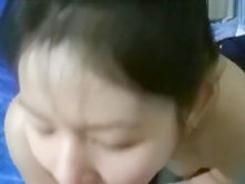 WIndonesian Student Blow job