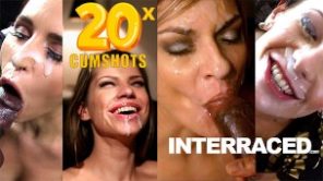 Interracial Facial Compilation