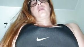 Rubbed her pussy on my dick and then she got a creampie